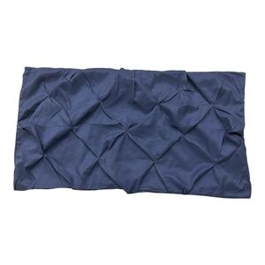 VCNY Home Carmen Pintuck Navy Sham Standard NWOT
